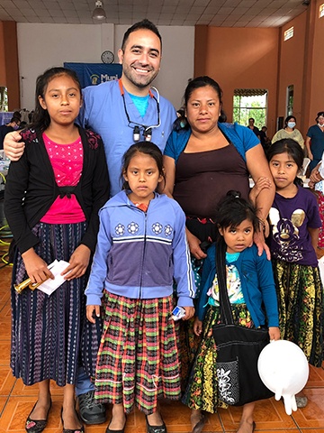 Dr. Koleni on mission trip in Guatemala