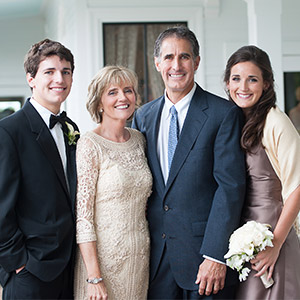 Dr. Riedell and his family