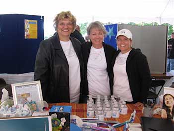 Team members at Fall into Health Open House at Merrimack Valley Hospital
