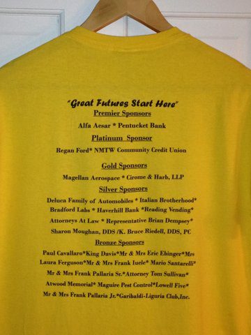 Dental office name on Boys and Girls Club walk t-shirt