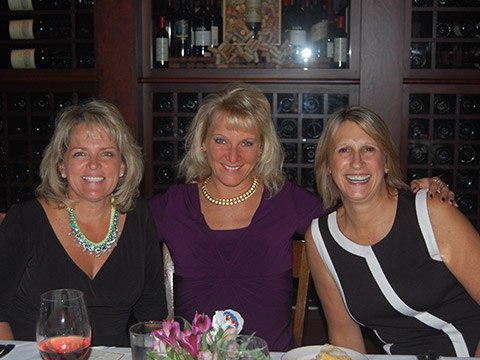 Maureen Karyn and Beth work anniversary celebration