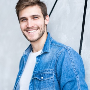 smiling man