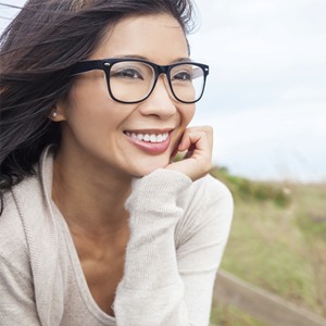 smiling woman