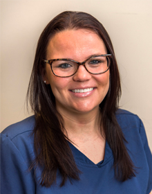 Dental hygienist Ginelle